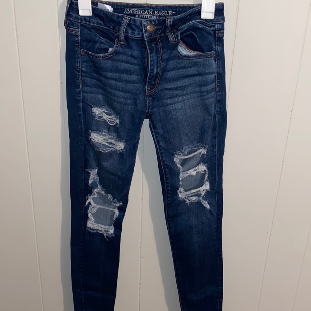 America eagle Jean leggings.